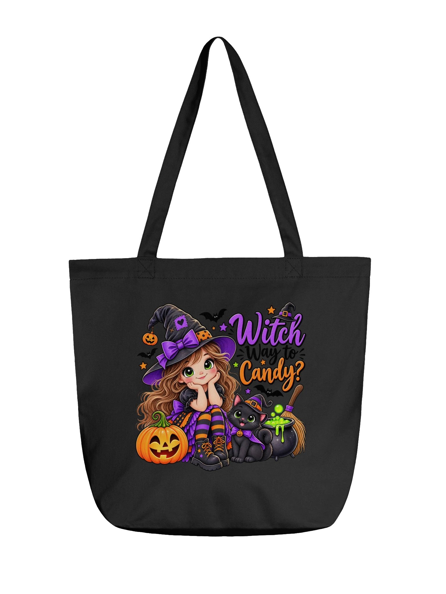 Witch Way to Candy Tote Bag product image (1)