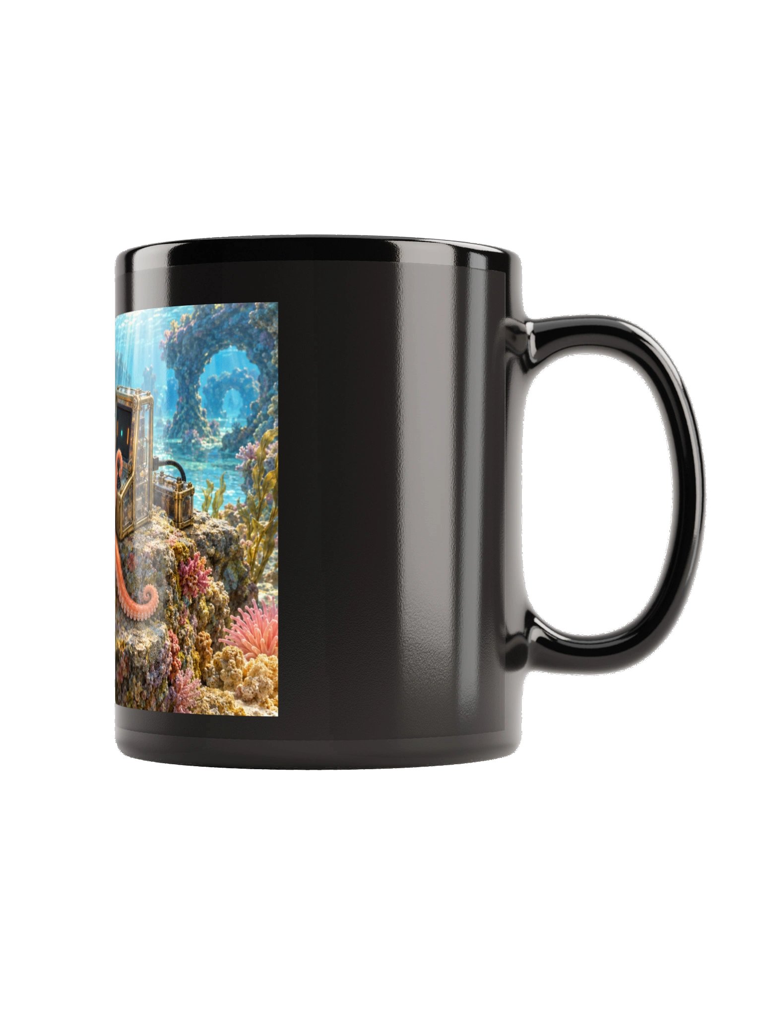 Reef Arcade Black Mug product image (3)