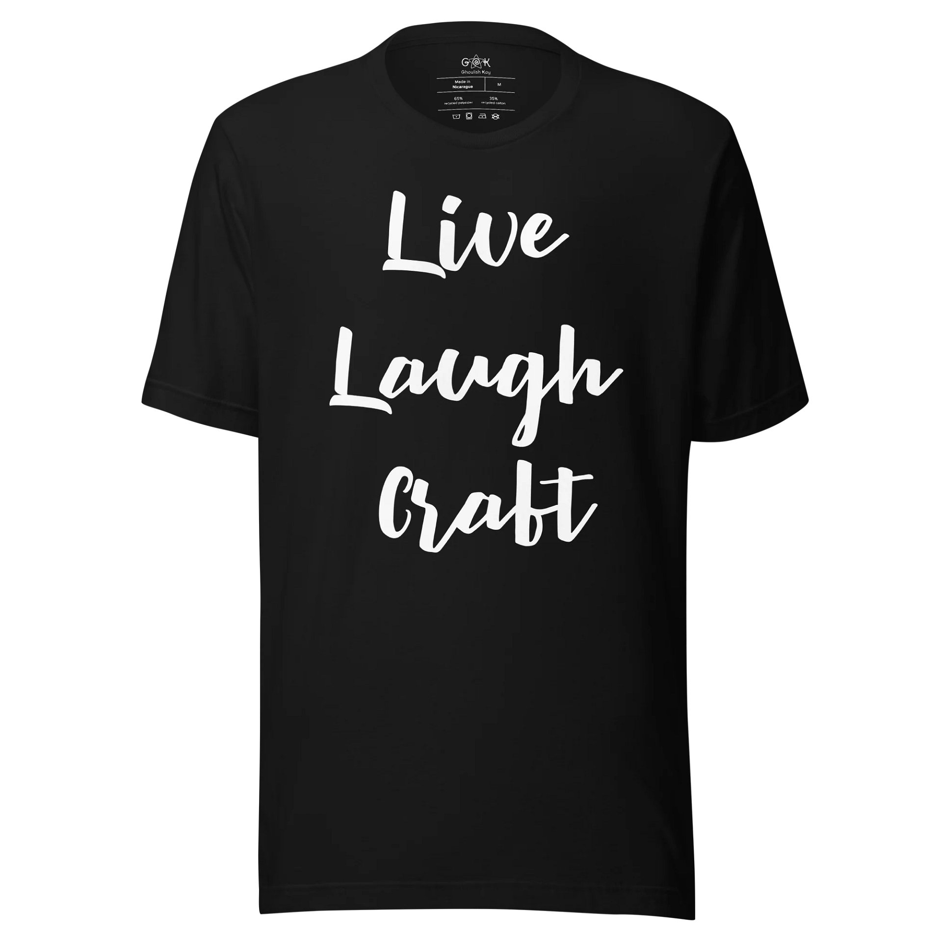 Live, Laugh, Craft Tee product image (1)