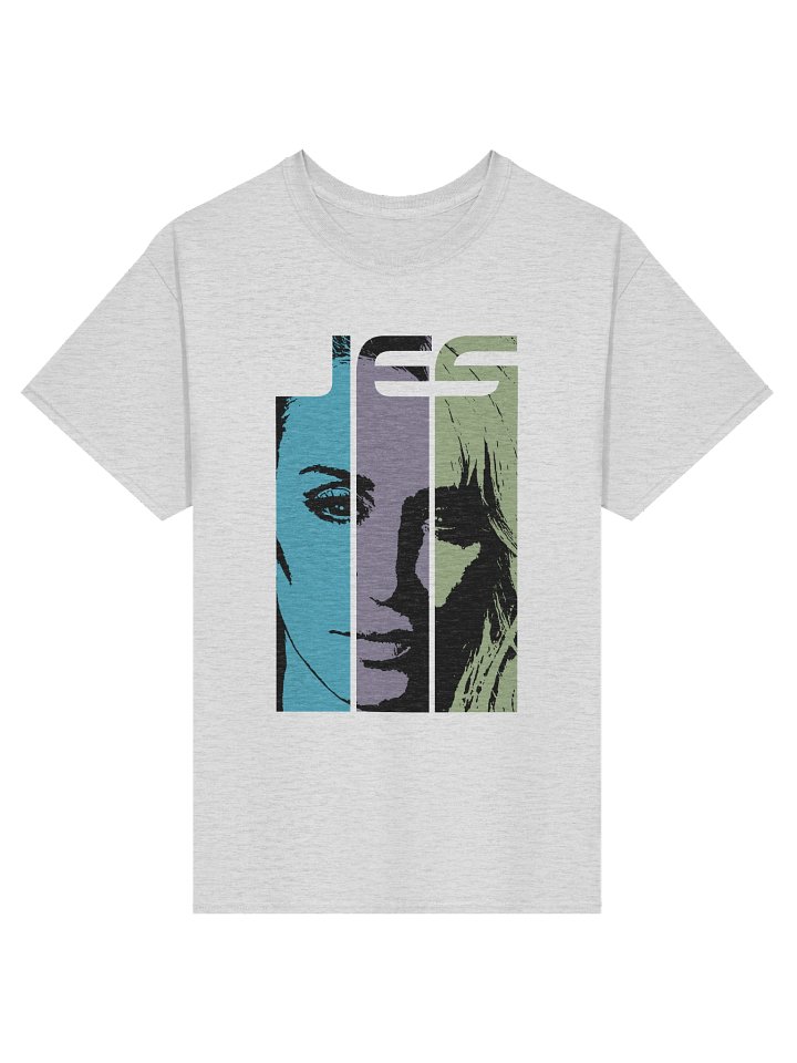 JES Classic Ash Grey Cotton Tee product image (1)