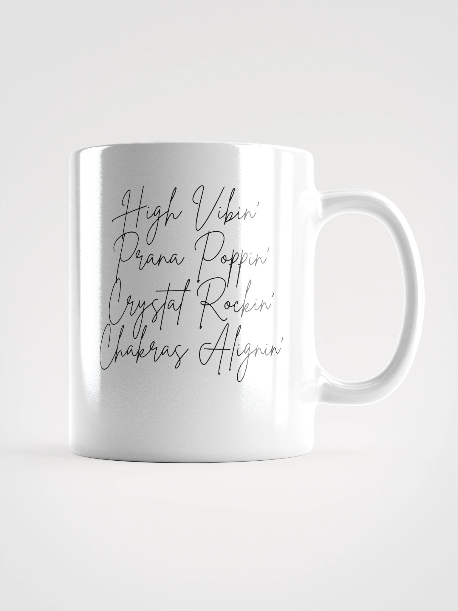 High Vibin’ Mug –BLACK EDITION product image (6)