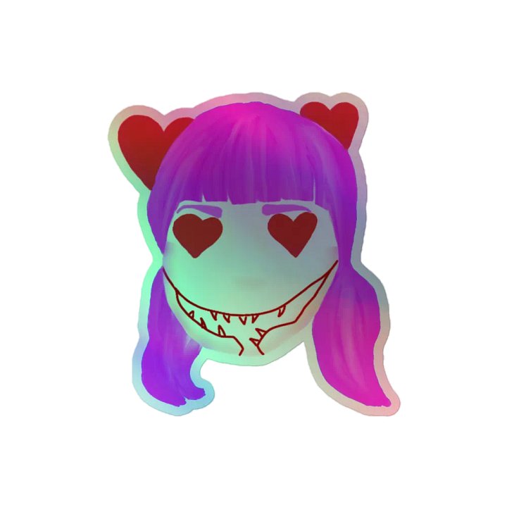 PROBZZ Pink "Adore" Holographic Sticker product image (2)