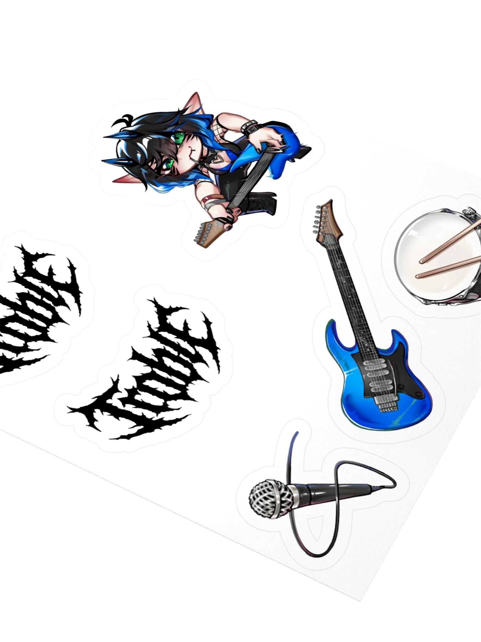 Troble Concert Kiss-Cut Stickers product image (3)