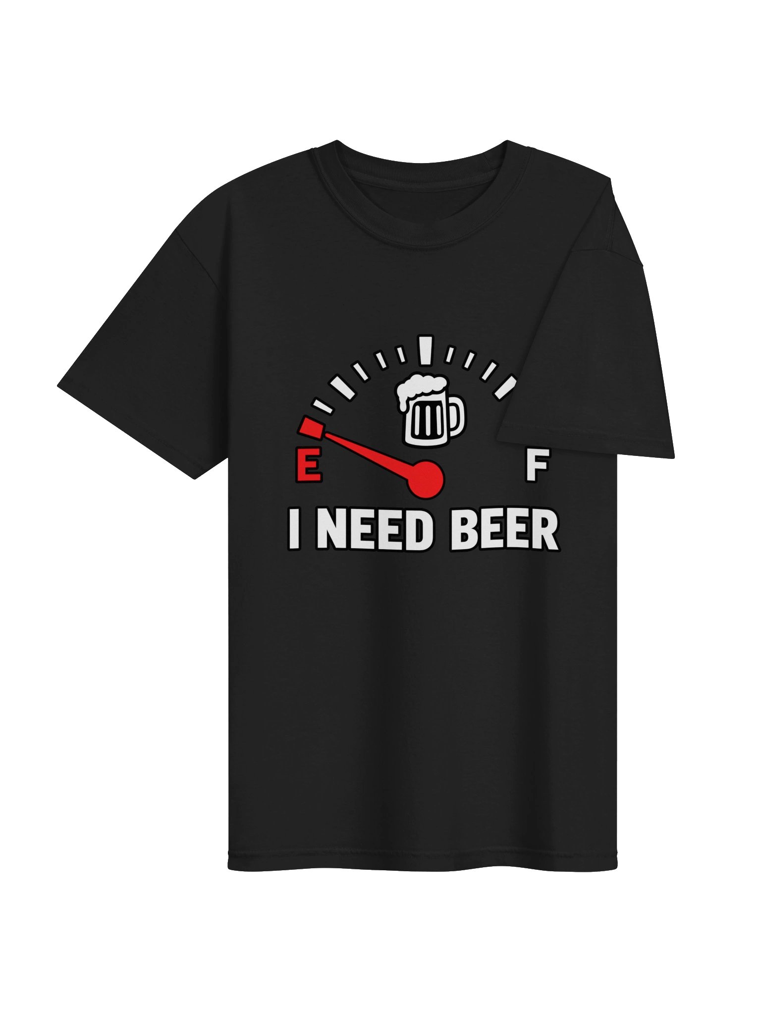 Funny Beer Gauge Vintage T-Shirt product image (4)