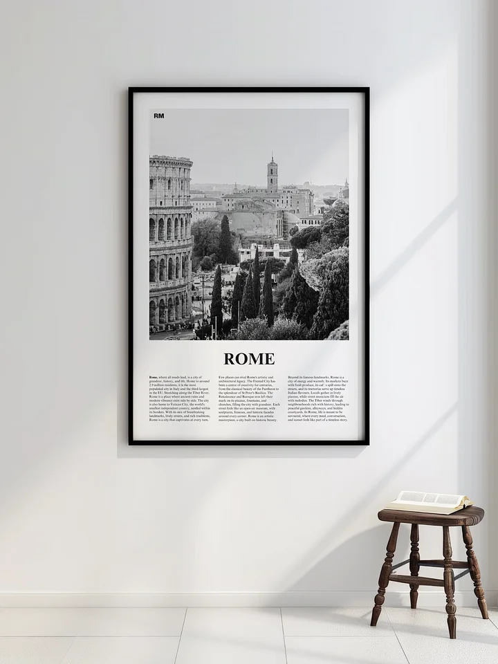 Rome 02 Newspaper Poster product image (2)