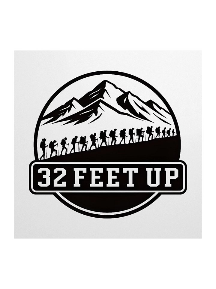 32 Feet Up Logo Sticker product image (1)