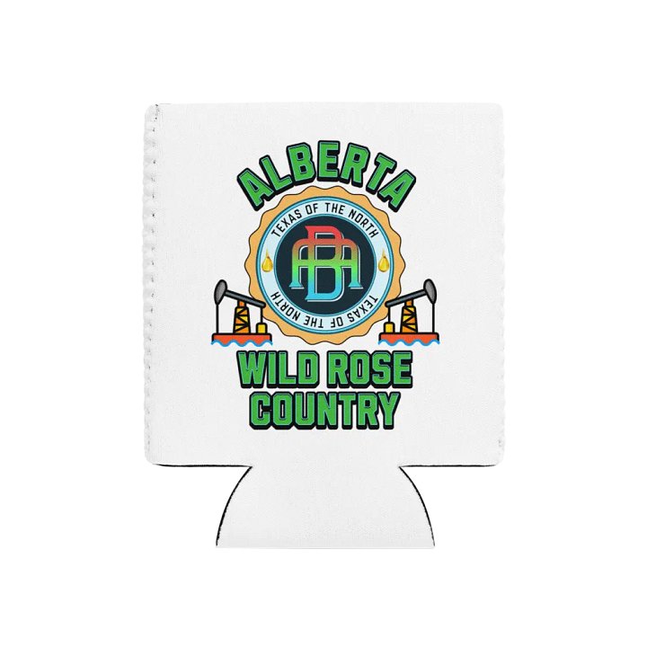 Alberta Wild Rose Country Oil Industry Can Cooler product image (1)