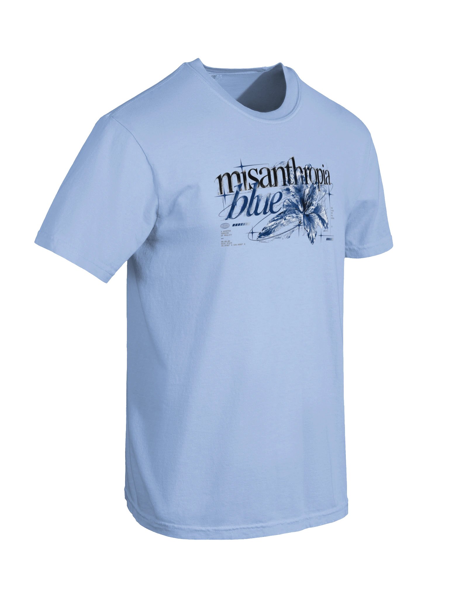 MISANTHROPIA BLUE TEE product image (30)