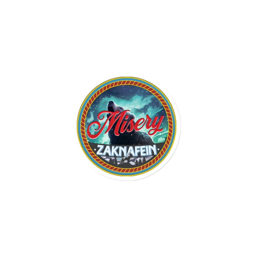 Zaknafein Misery Die-Cut Magnet product image (1)