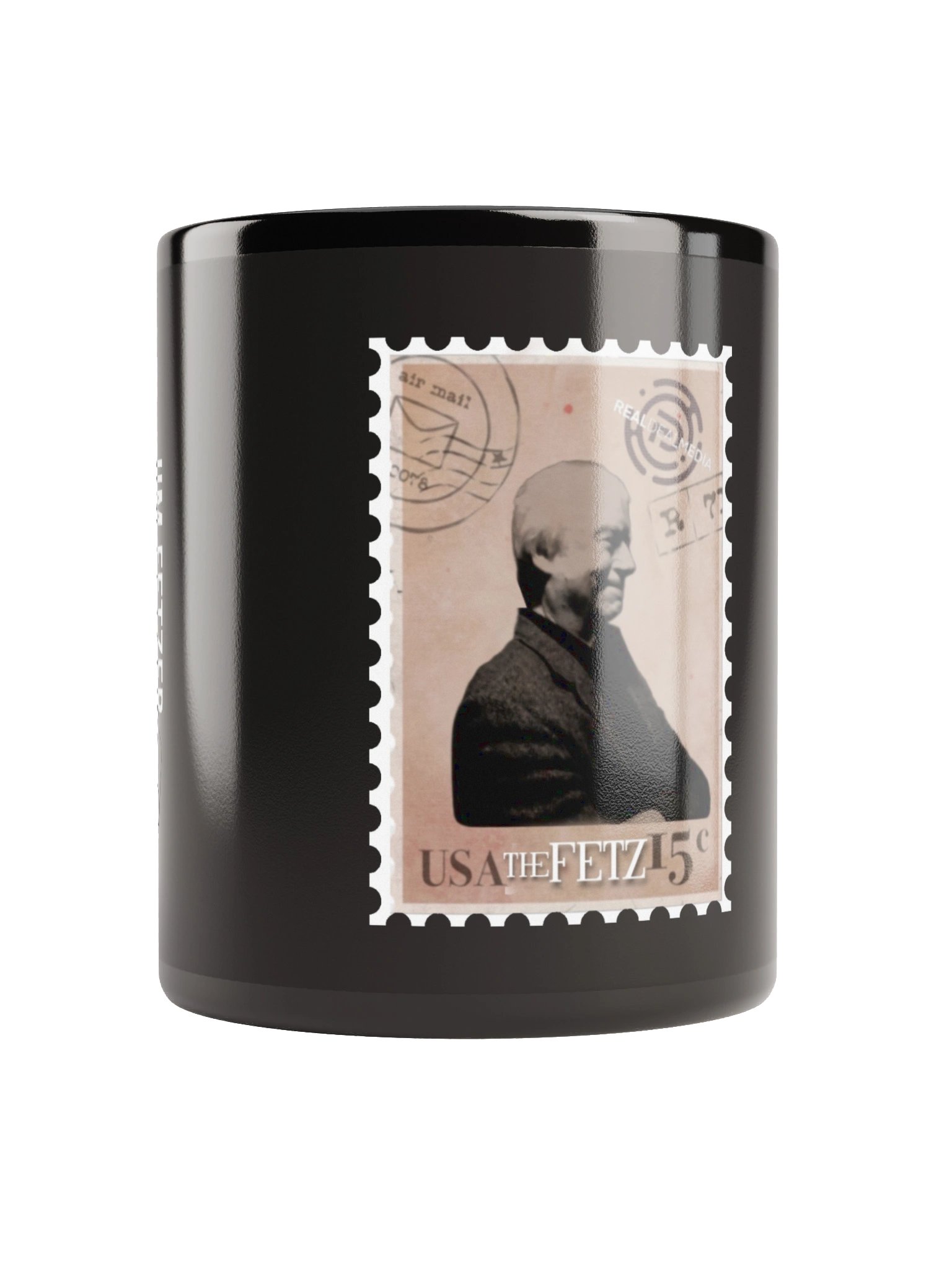 Fetzer Stamp and TV Collage Mug product image (1)