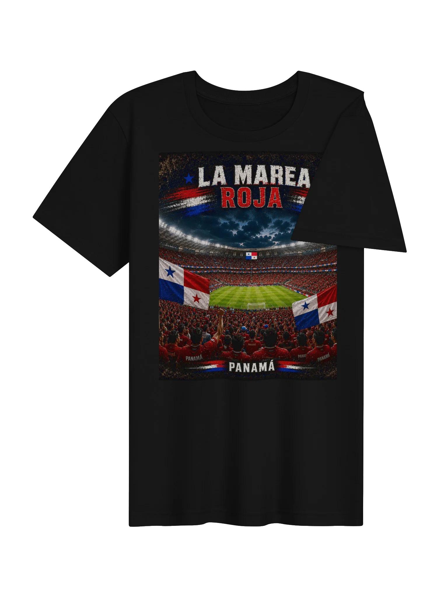 "La Marea Roja" Panamá Football Fan T-Shirt product image (17)