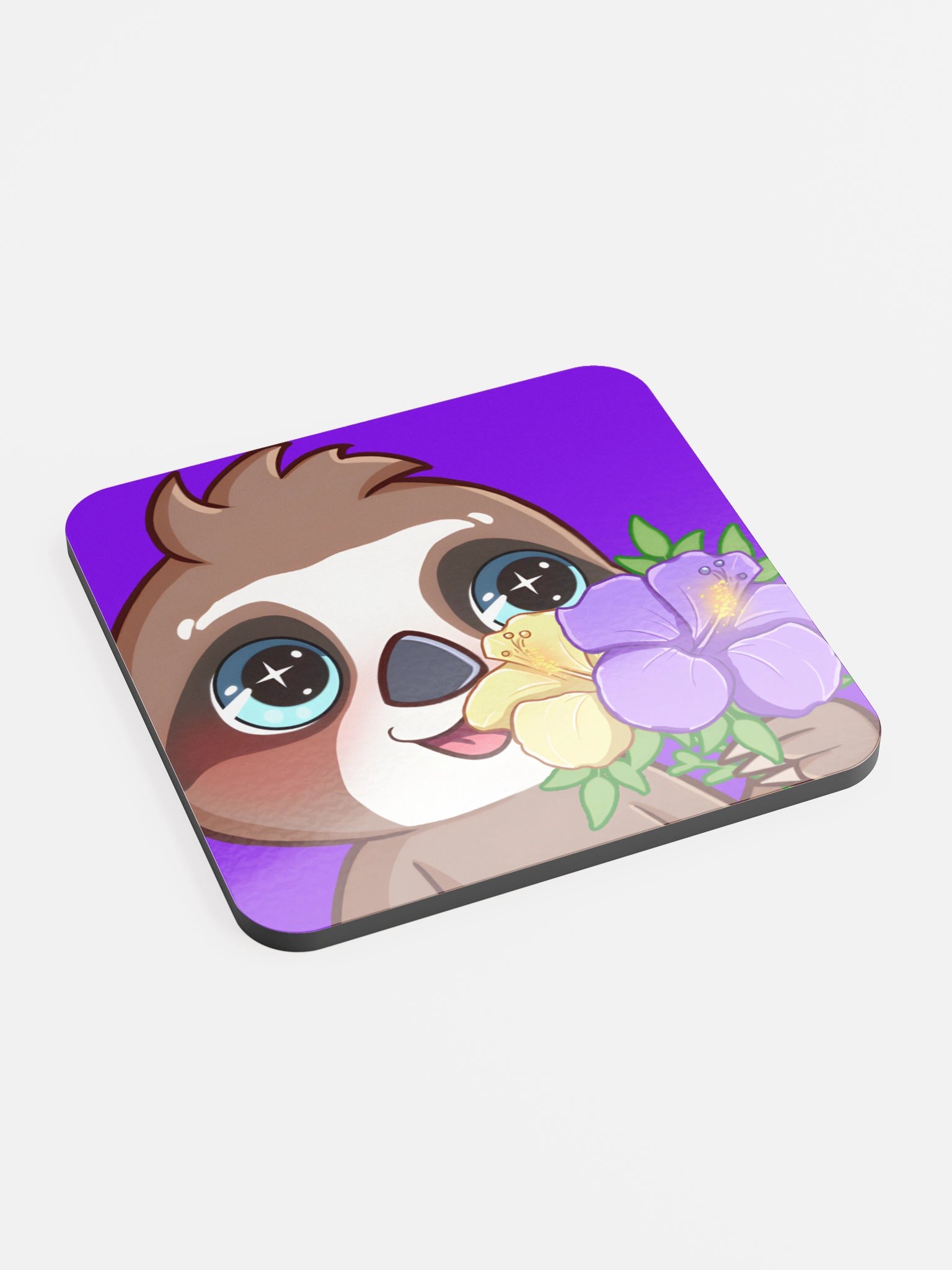 Sloths Flower Coaster product image (2)