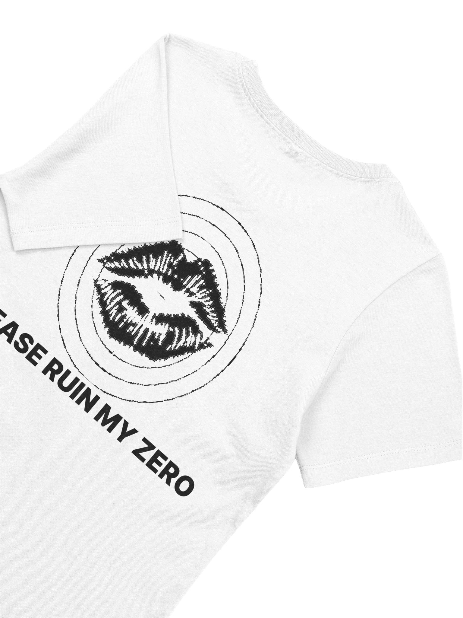 No ShopCo Women's White Tee - Please Ruin My Zero product image (6)