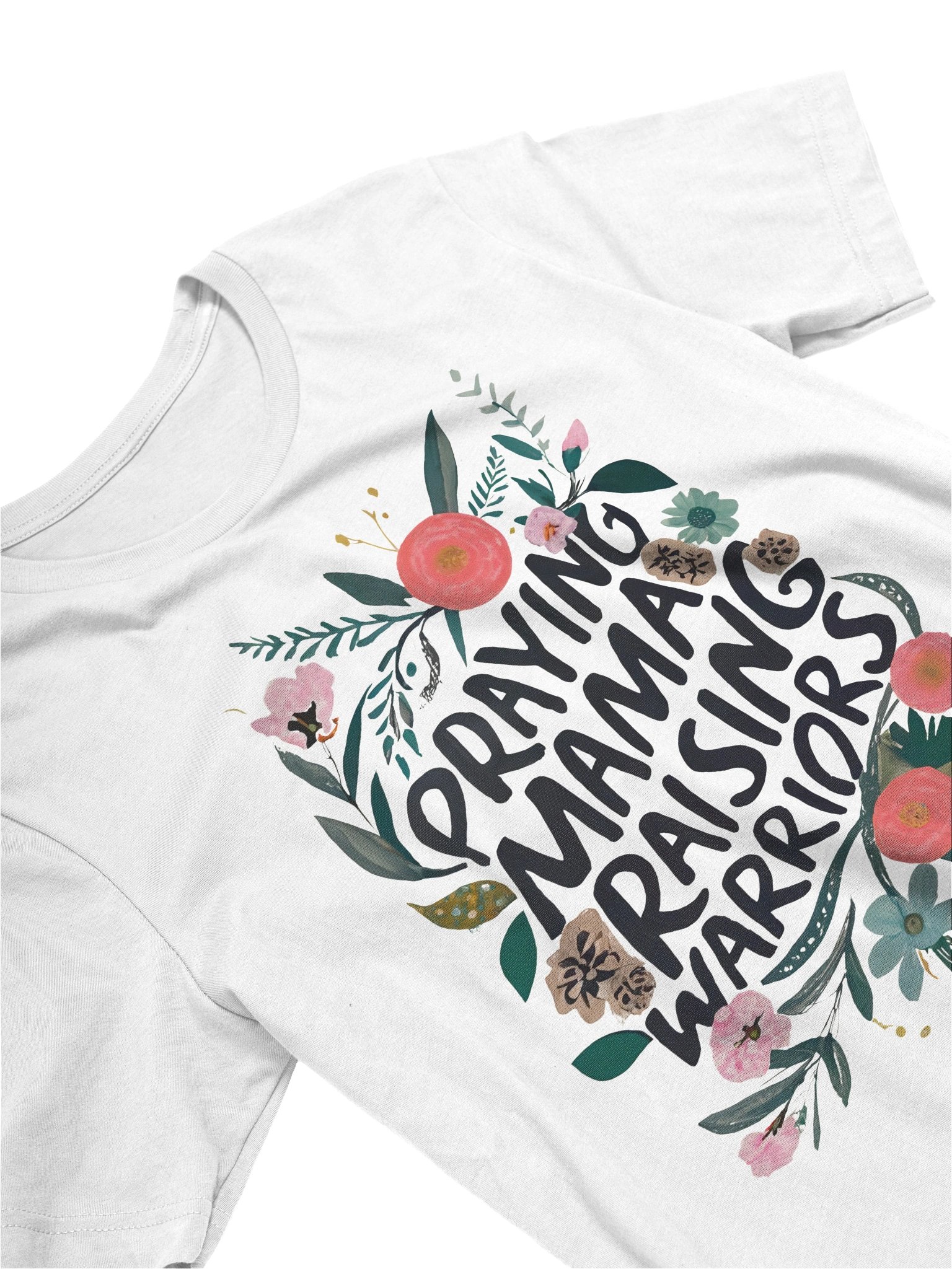 Praying Mama, Raising Warriors Tee product image (8)