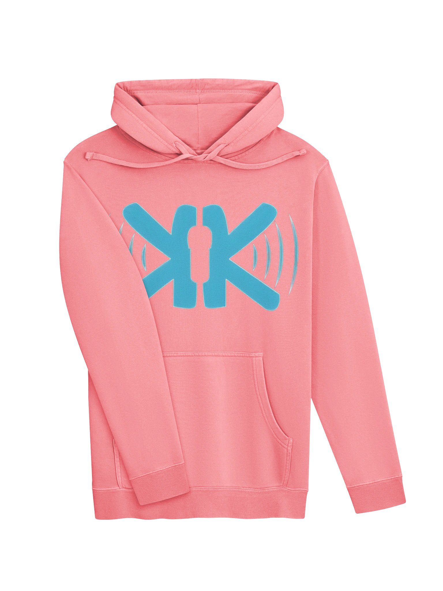 KIUK Women's Independent Trading Co. Pigment Dyed Hoodie product image (3)