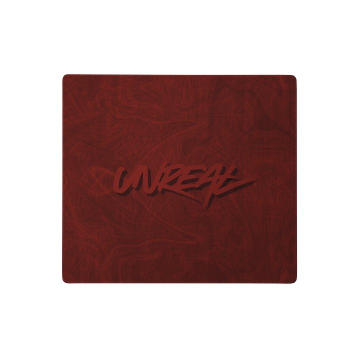 UNREAL Deskmat (Red) product image (1)