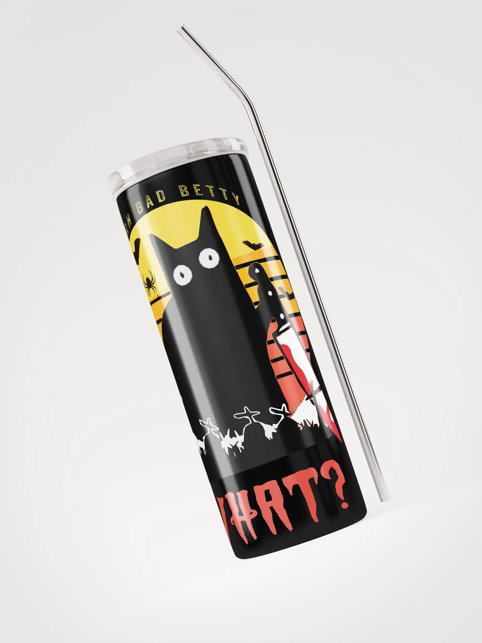 Midnight Mischief Stainless Steel Tumbler product image (5)