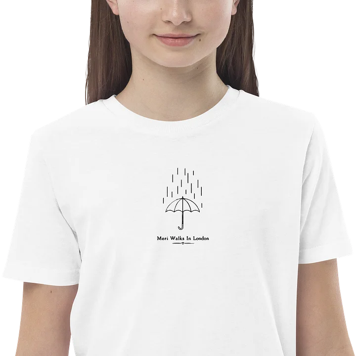 Stanley/Stella Organic Cotton Kids T-Shirt - Minimal Umbrella Design product image (7)