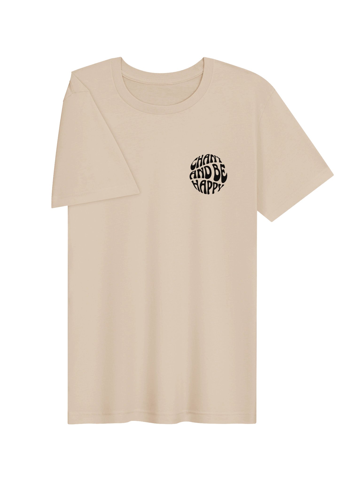 chant and be happy tee - black artwork product image (3)
