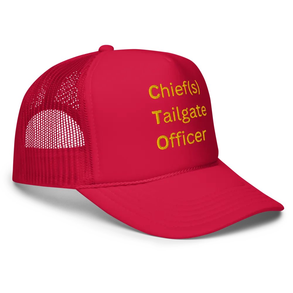 Chief(s) Tailgate Officer Trucker Hat product image (3)