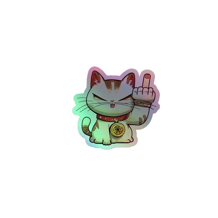 Holographic Rage Cat product image (1)