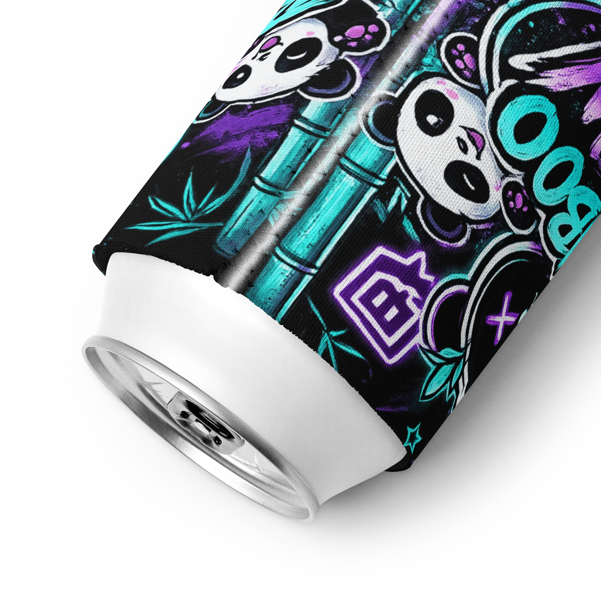 Bamboo Krew Neon Panda Can Cooler product image (10)