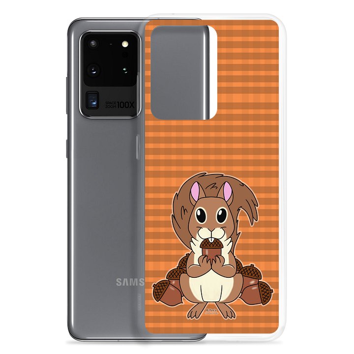 "Squirrelly Squirrel" - Clear Phone Case for Samsung® product image (2)