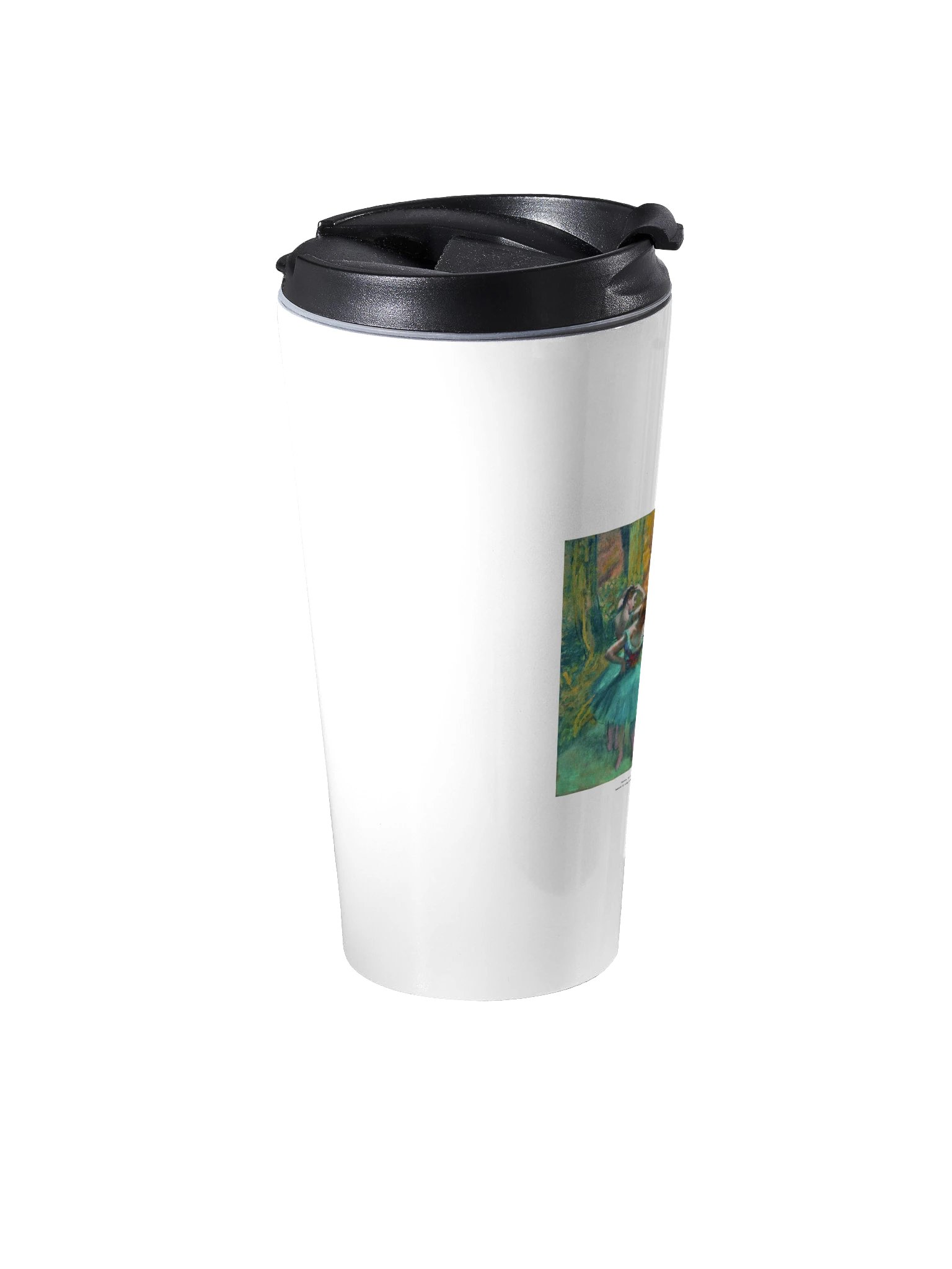 Dancers, Pink and Green — Travel Mug product image (2)
