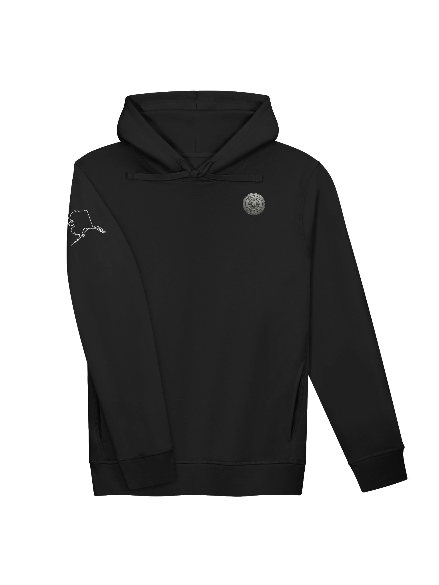 DELUXE "WHALE TAIL" SIDE POCKET HOODY product image (5)