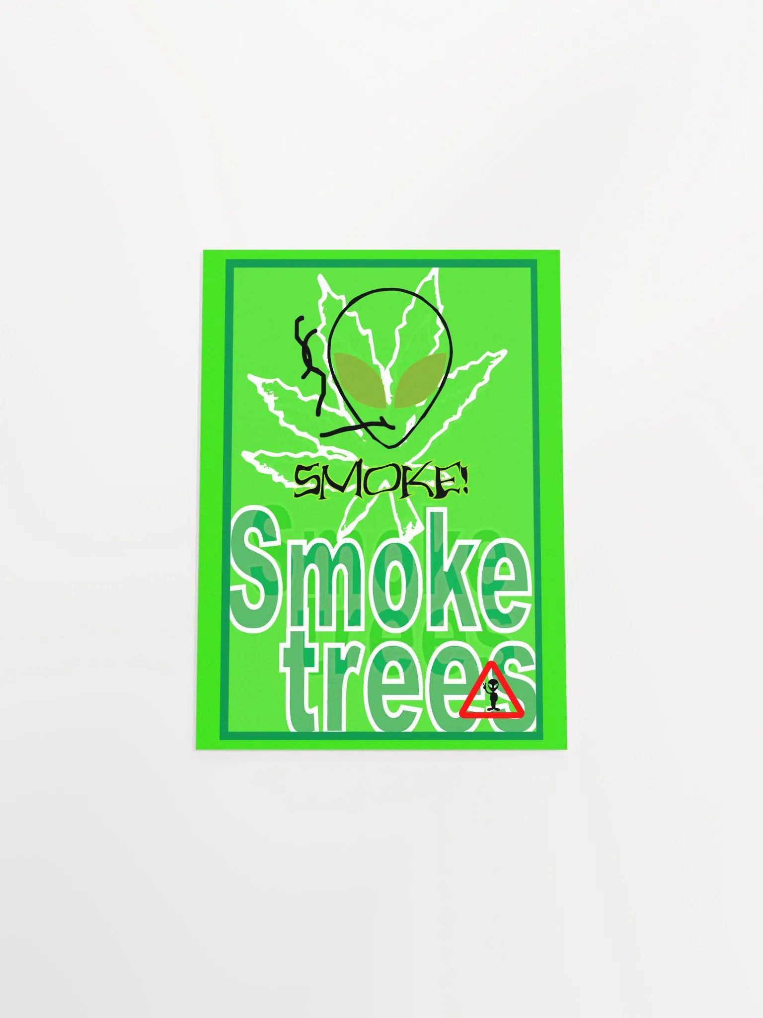 Alien: Cannabis - Smoke | Poster product image (4)