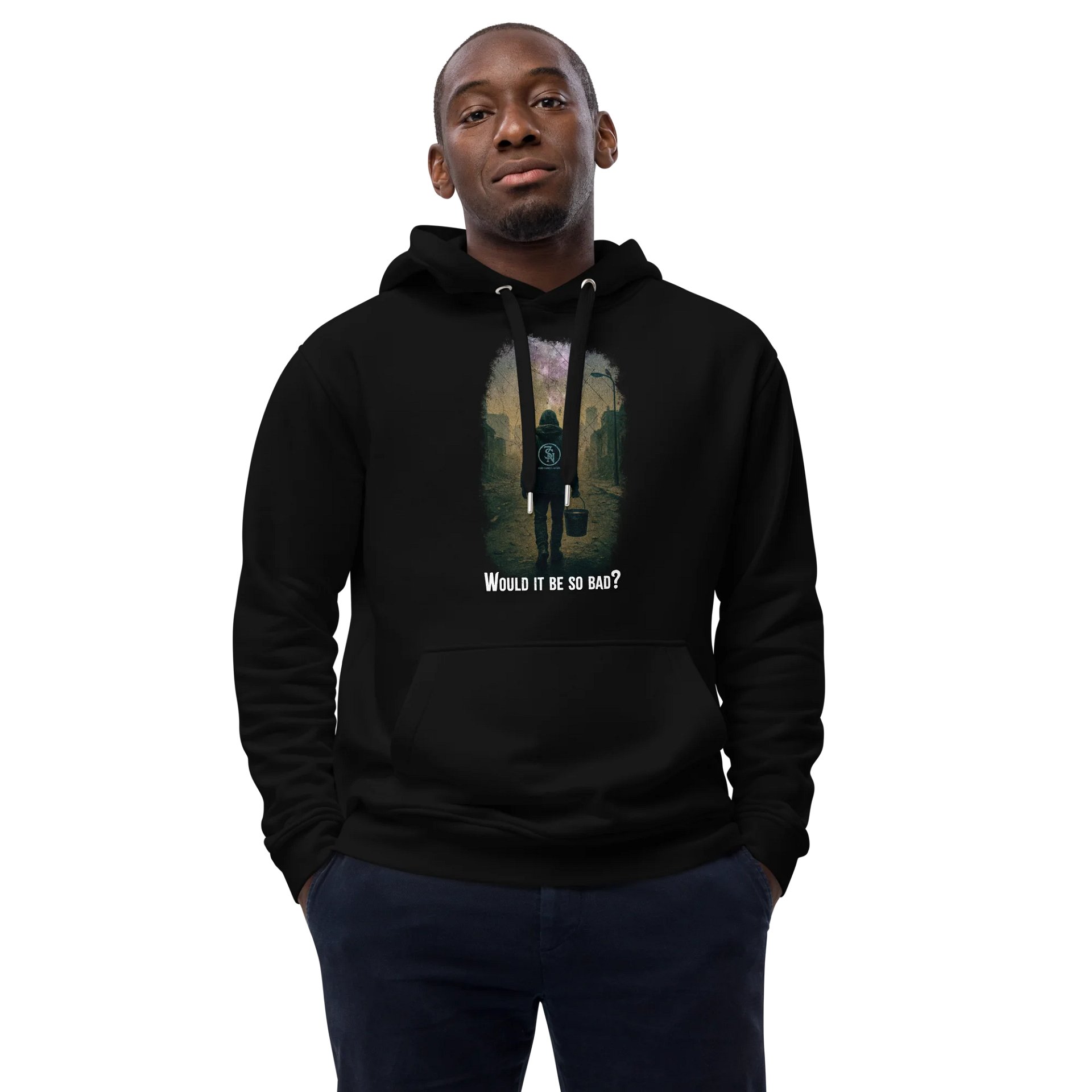 Would It Be So Bad? | When The Lights Go Down Collection – Premium Eco Hoodie product image (10)