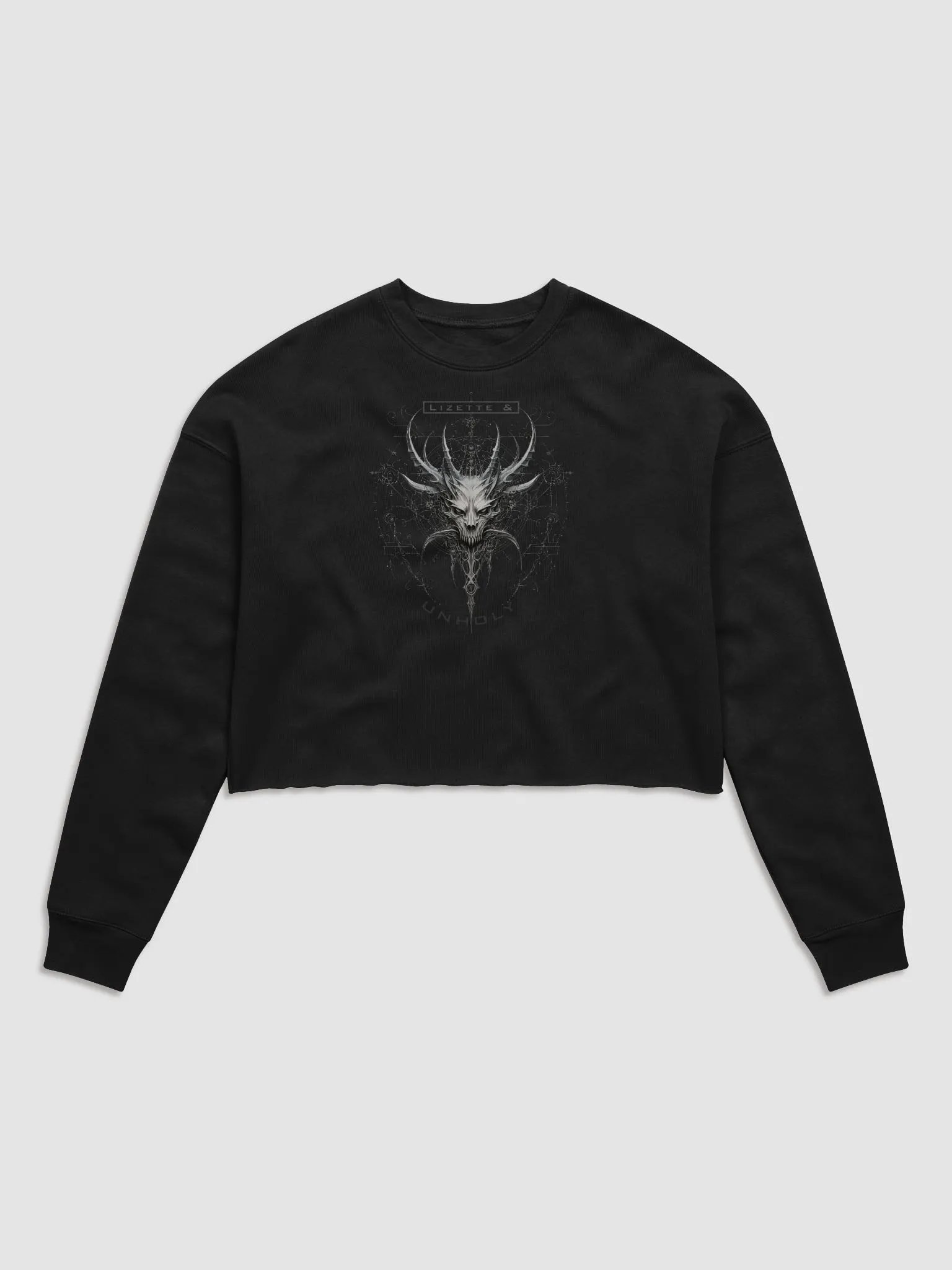Unholy Crop top no hoodie product image (1)