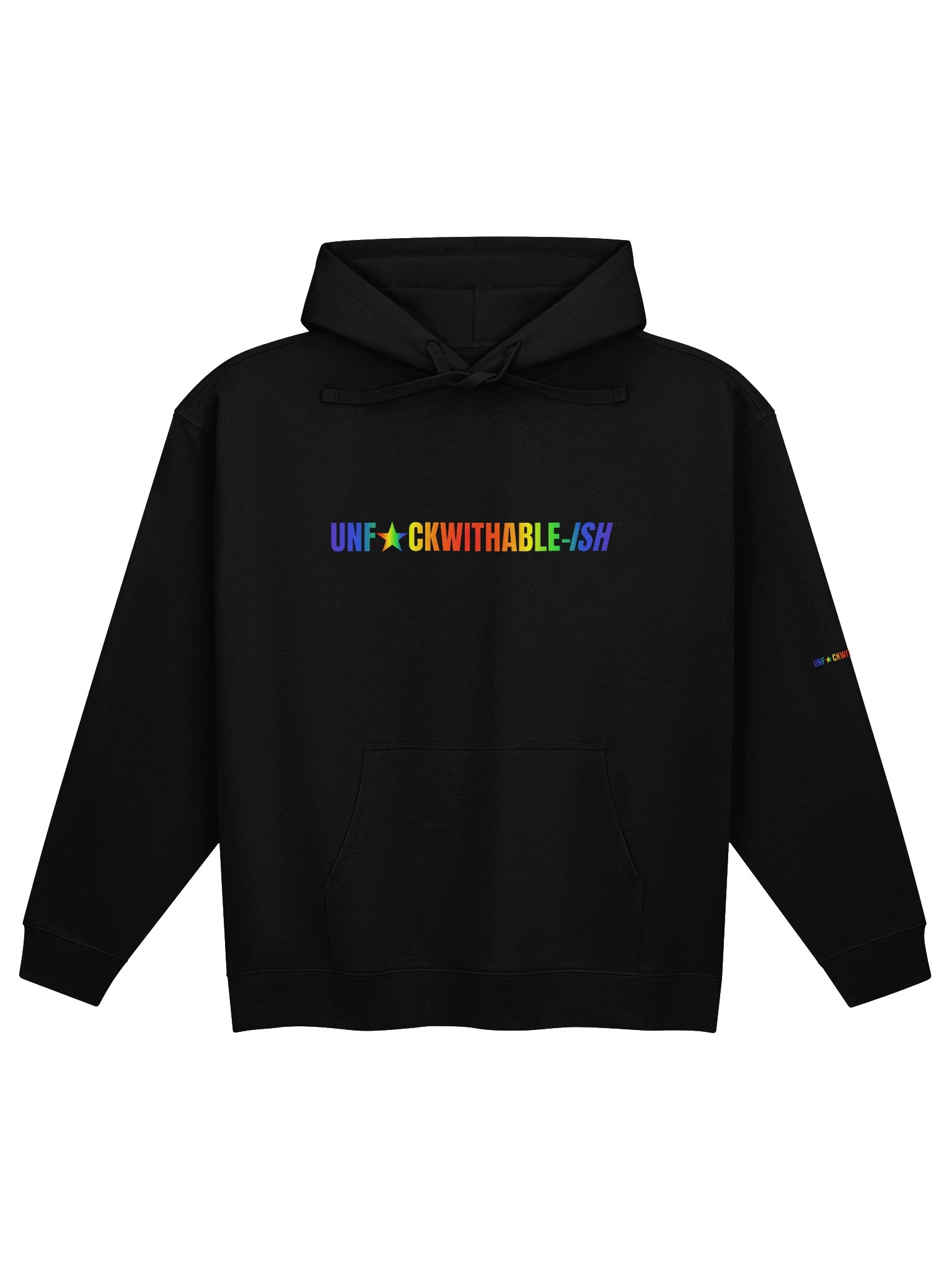 UNF★CKWITHABLE-ISH™ Men's Soft Pride Organic Cotton Premium Pullover Hoodie product image (2)