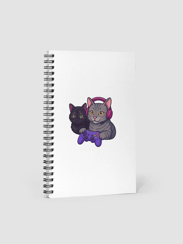 MISS_ROFL Gamer Cats Notebook product image (1)