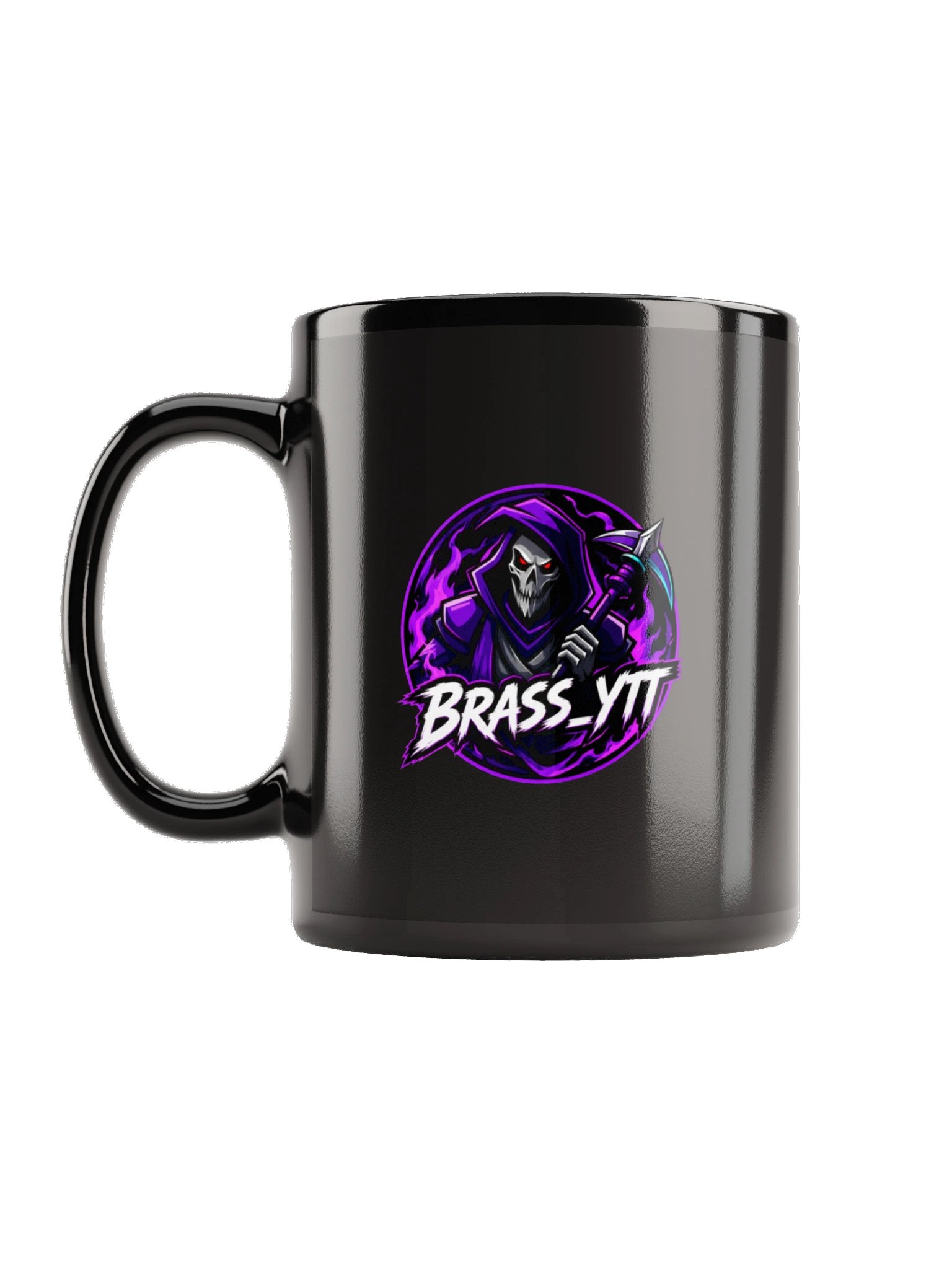 BRASS_YTT Black Glossy Mug | Motiv 4 product image (7)