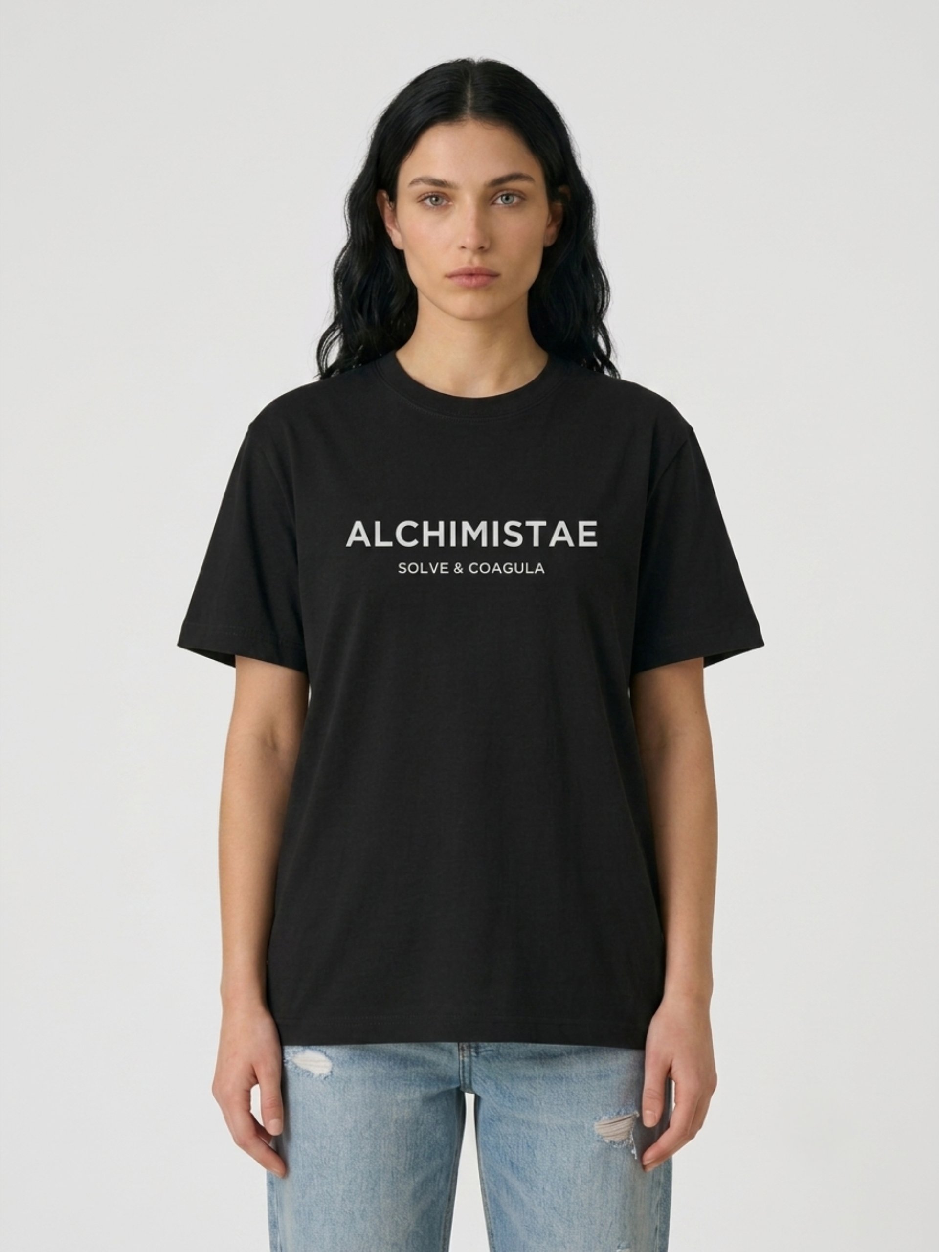 T-Shirt Unisex Oversize Coton Bio Poids Lourd - ALCHIMISTAE product image (3)