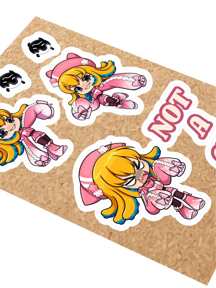 NOT A CAT - Sticker Sheet product image (2)