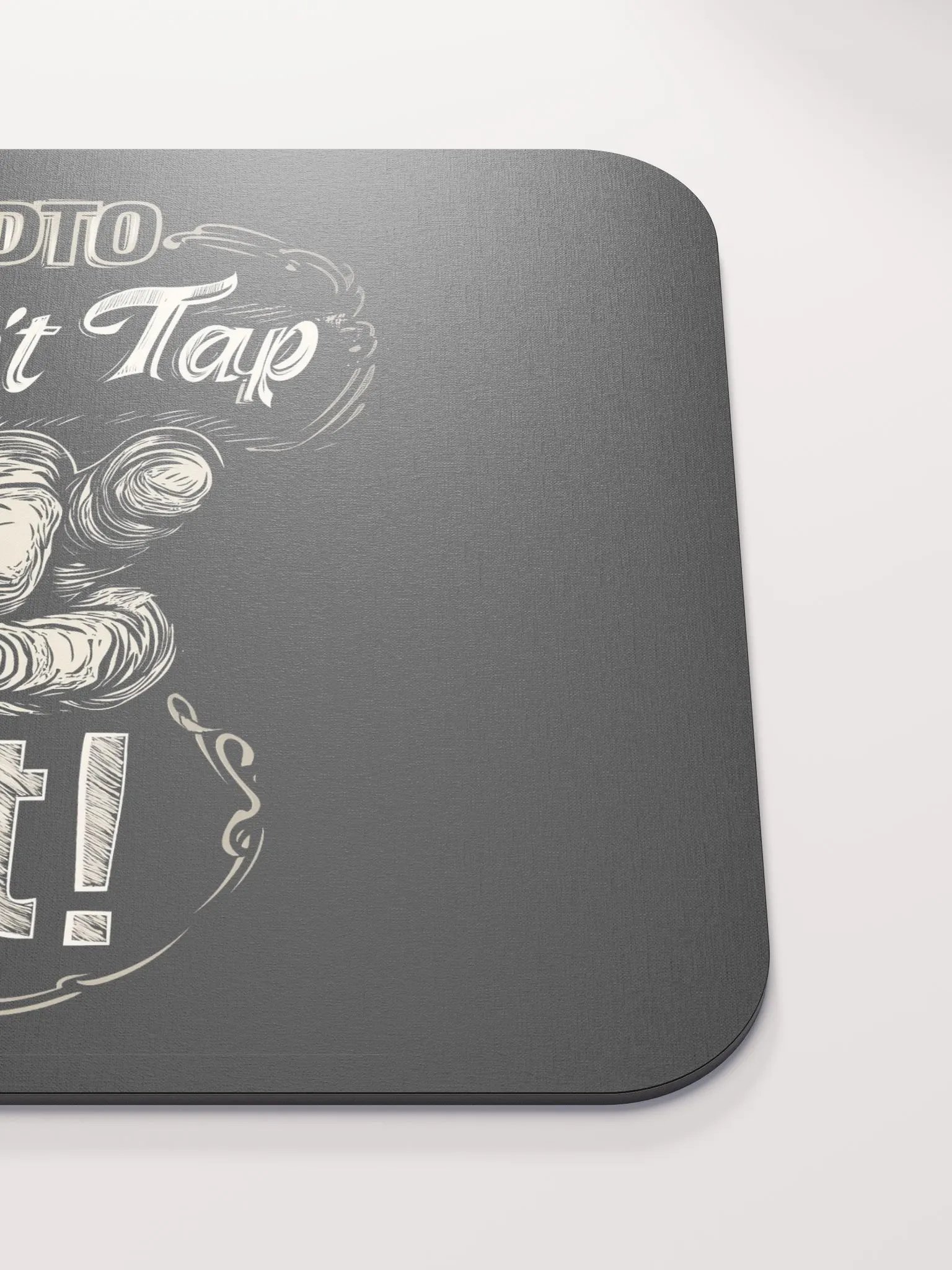 Don't Tap Out Mouse Pad - Black product image (5)