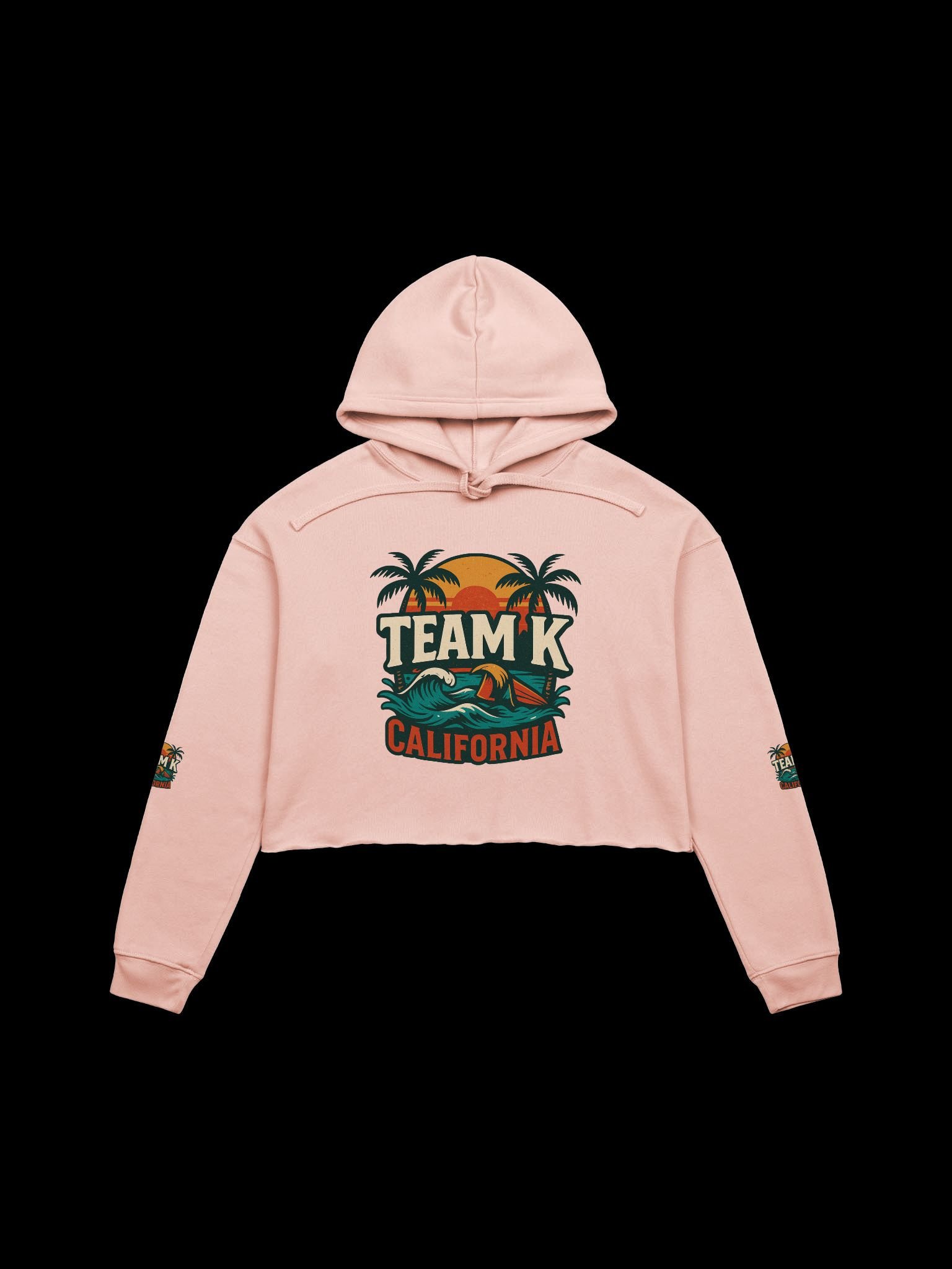 TEAM K CALIFORNIA Crop Hoodie product image (1)