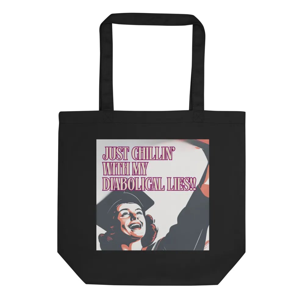 Diabolical Lies Graduation Cap Tote Bag product image (1)