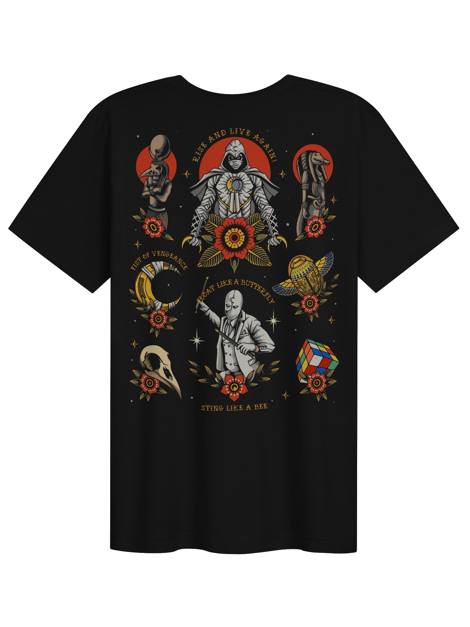 Moon Knight Flash - Tee(Front & Back) product image (1)