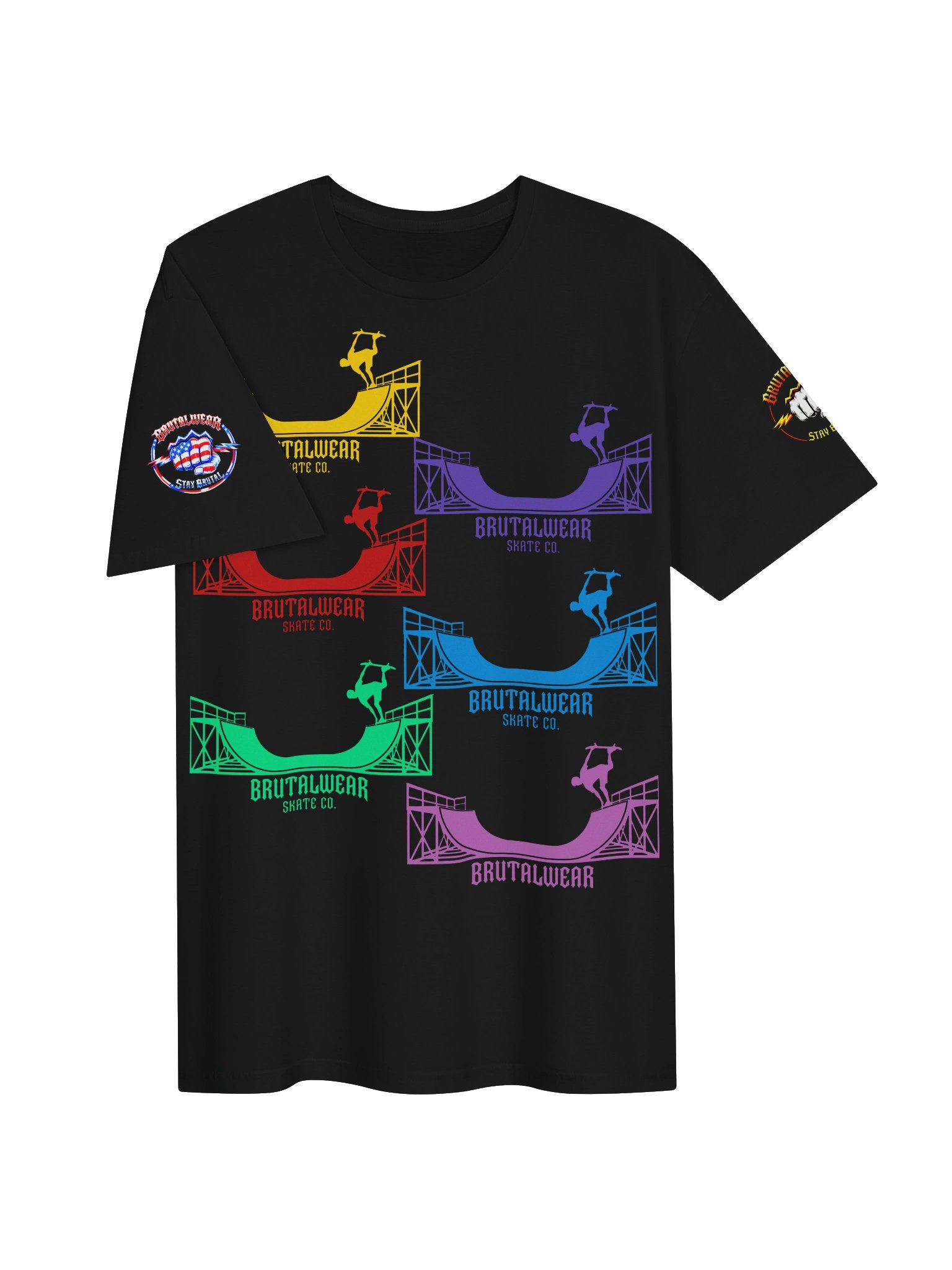 BWEAR SK8TER / PIPES GTR AMP GRAPHIC TEE product image (3)