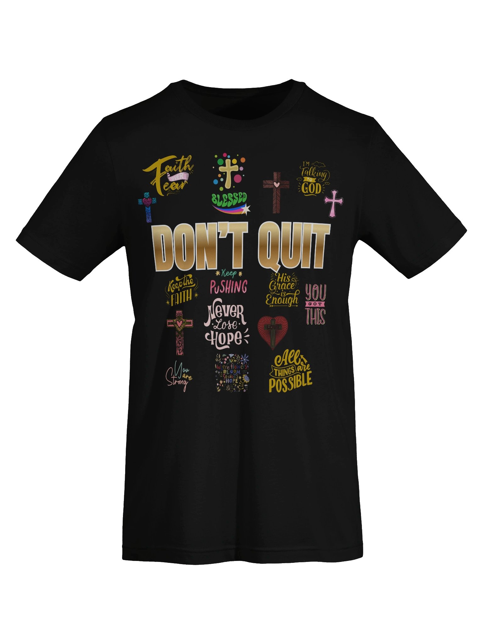 Don't Quit Galatians 6:9 Inspirational T-Shirt product image (7)