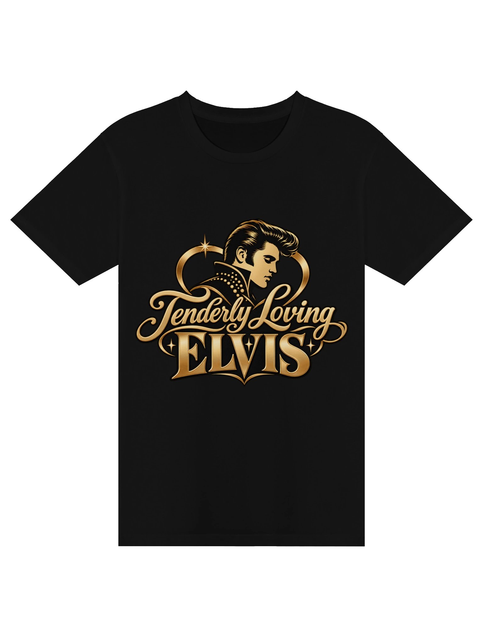 Tenderly Loving Elvis Retro Logo Tee product image (3)