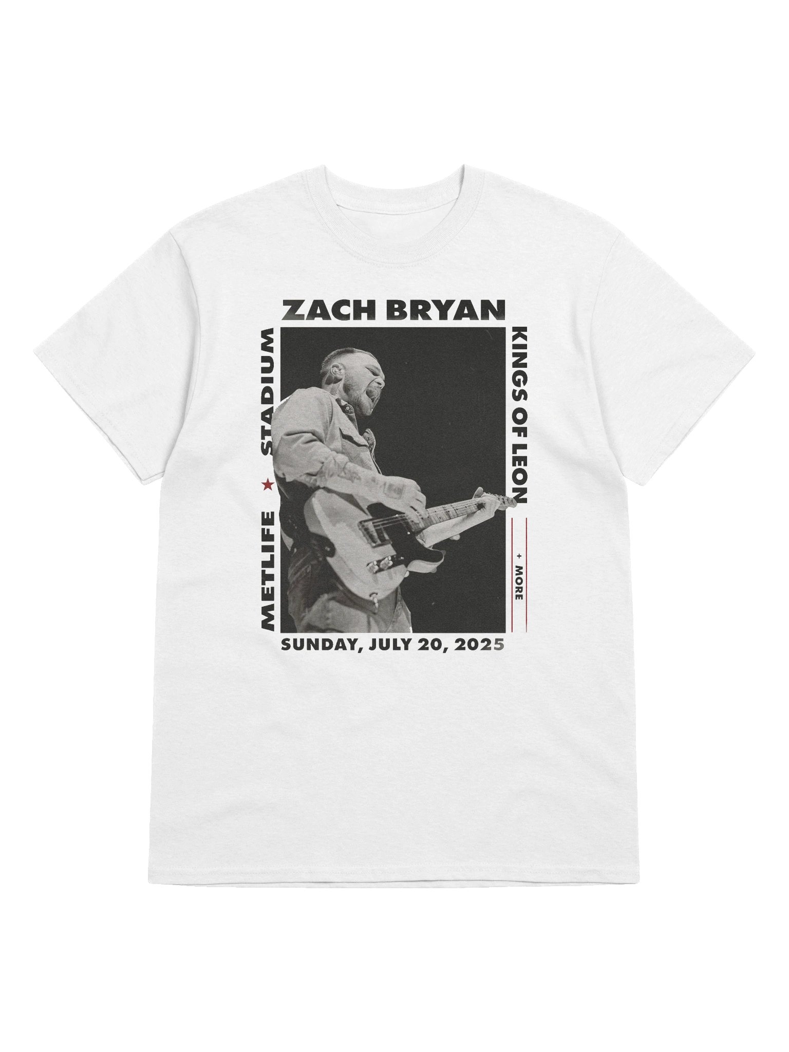 Zach Bryan Metlife Stadium 2025 Meadowlands Kings Of Leon Tshirt product image (23)