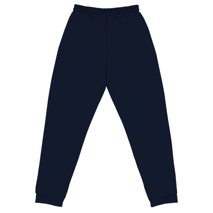 Navy Embroidered Pixel 5 Joggers (Unisex) product image (2)