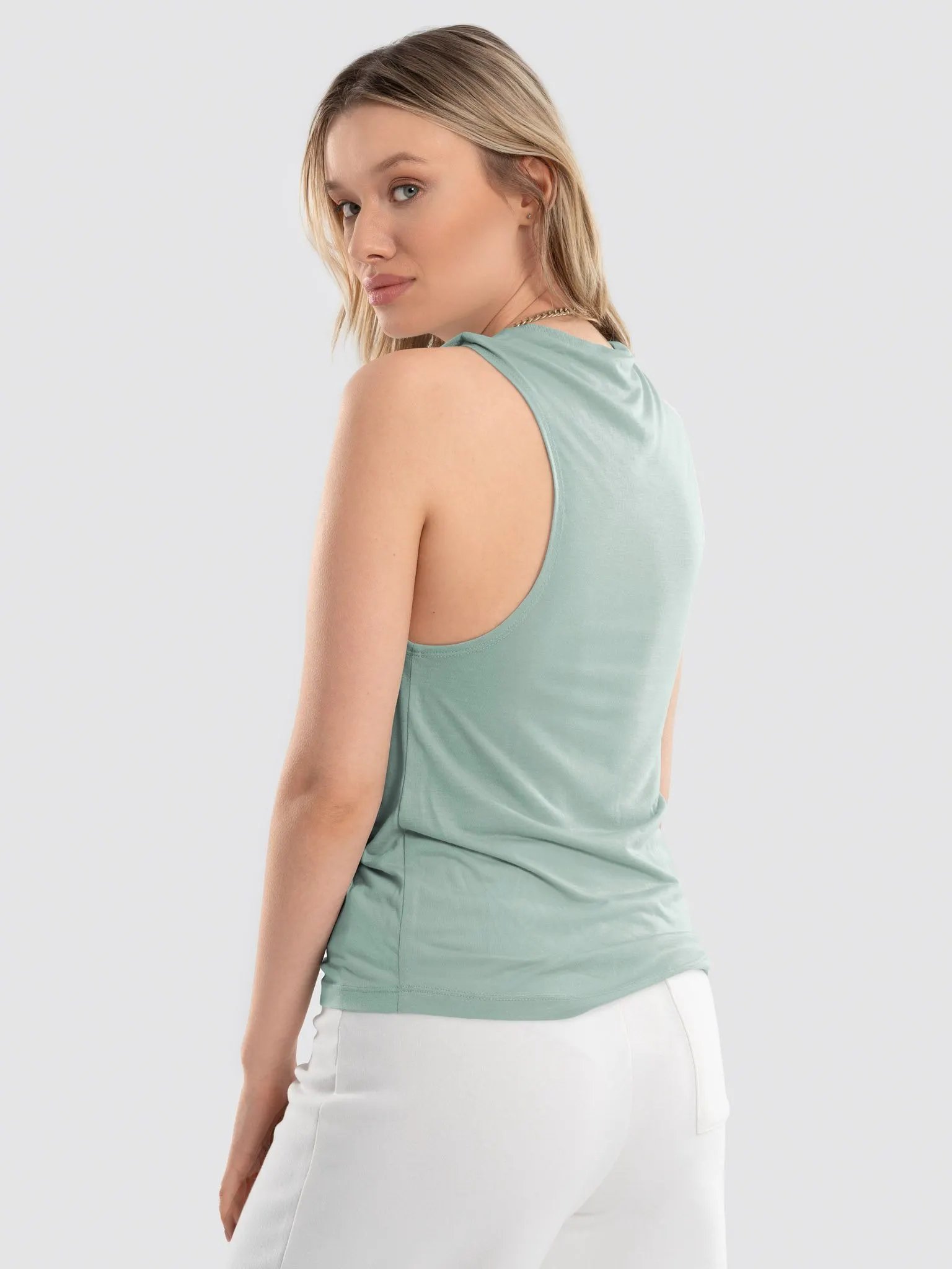 I Don’t Do 50/50 Fifty Flowy Muscle Tank product image (4)