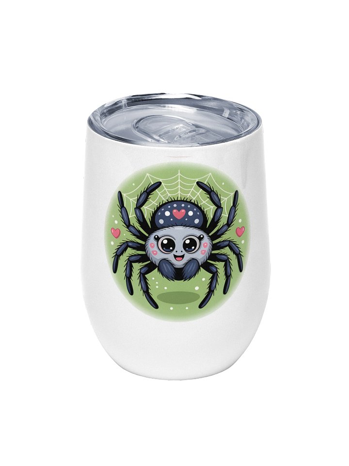 Happy Spooder Green Tumbler product image (1)