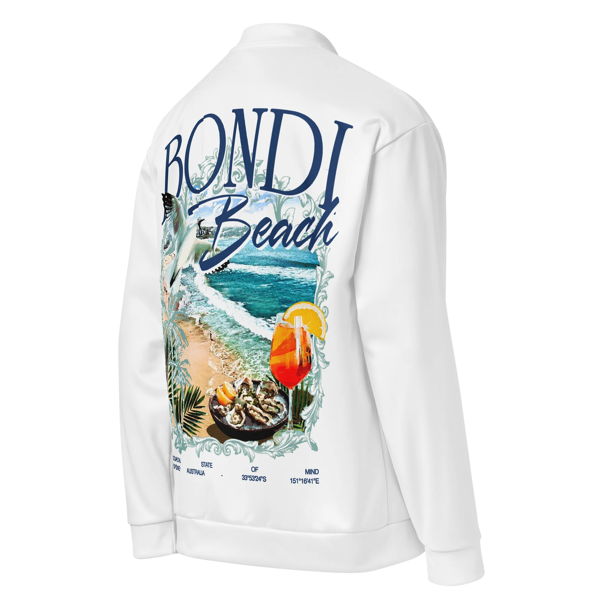 Bondi Beach Graphic Bomber Jacket product image (4)