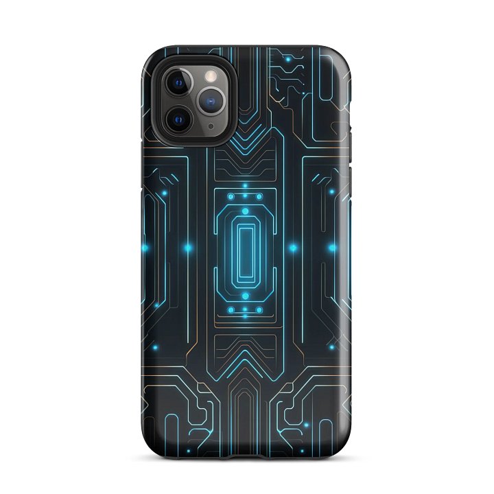 Futuristic Circuit Board iPhone® Tough Case product image (26)